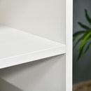 Mobile TV 1 Anta 3 Ripiani 120x40x55 cm in MDF Bianco
