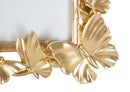 Cornice Oro Butterflies 24,5x4x30,5 cm in Poliresina e Vetro Oro