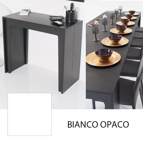 online Consolle Tavolo Allungabile 42/302 Cm Bianco Opaco Groupdesign Arlecchino