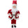 Pupazzo Babbo Natale H45 cm Carillon con Suoni e Movimento Rosso