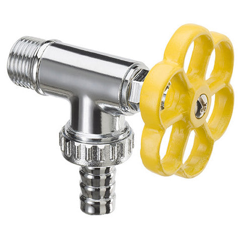 sconto Rubinetto Laterale per Fontana da Giardino Stile Idrante Belfer RUB/014 Giallo