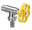 Rubinetto Laterale per Fontana da Giardino Stile Idrante Belfer RUB/014 Giallo