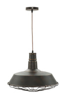 Lampadario Industry Ø46x32 cm in Ferro