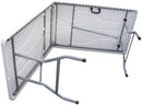 Tavolo Catering Pieghevole 244x76x74 cm Trasportabile a Valigetta