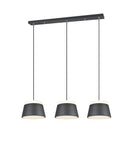 Lampada a Sospensione da Interno  E14 in Metallo Antracite