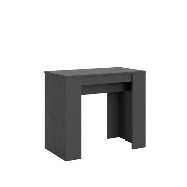 prezzo Consolle Allungabile 90-308x48x77 cm in Nobilitato Grigio