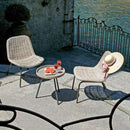 Set Tavolo e 2 Sedie da Giardino in Grey Kubu Vorghini Calcutta