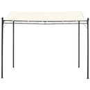 Pergola da Giardino 2.97x2.97m in Metallo Crema 