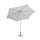 Ombrellone da Giardino Ø3 m Palo Ø38 mm Nice in Alluminio Bianco