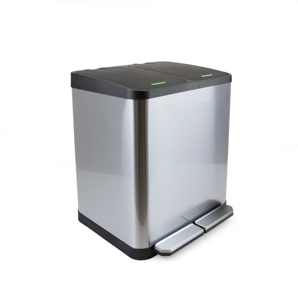 Contenitore Recycle Inox con Scomparti Impostato 2 x 15 Acciaio Inossidabile Emuca acquista