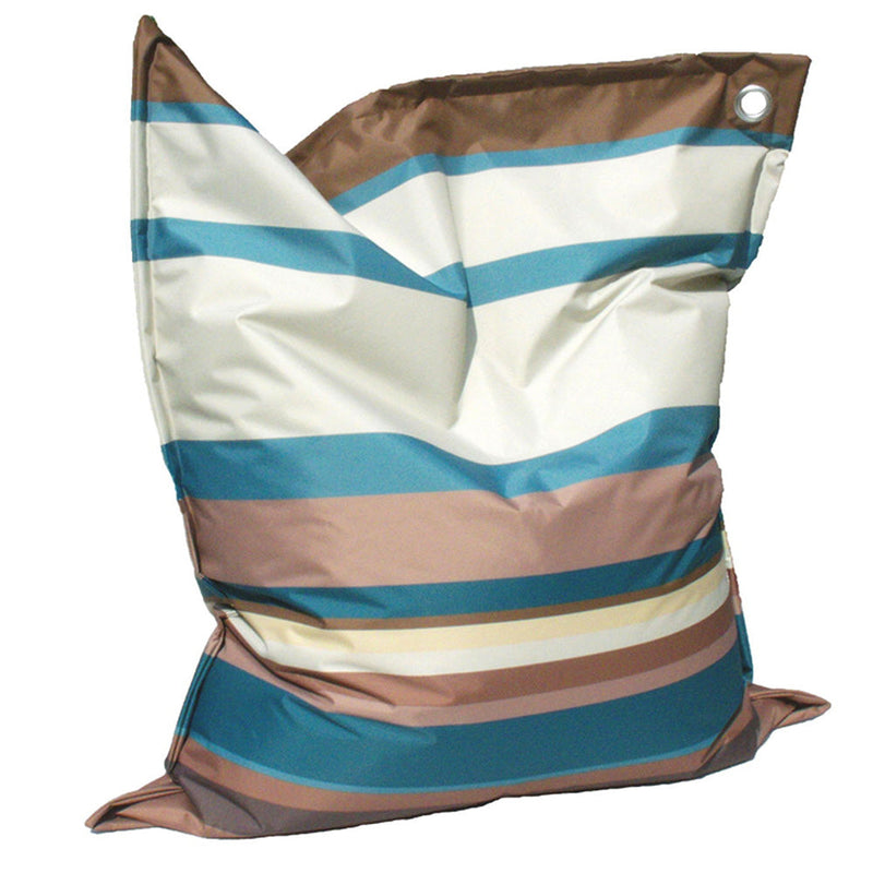 Cuscinone Poltrona Pouf in Nylon Riga Grigia Fadi