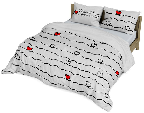 prezzo Copripiumino Matrimoniale con Federa Stampato Shine 02