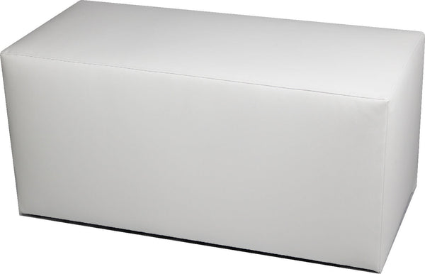 online Panca in Similpelle 90x42x44 cm Avalli Bianca