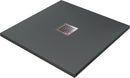 Piatto Doccia in Pietra Bonussi Ardesia Stone Central Grigio Antracite Varie Misure