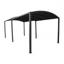 Gazebo Allungabile Tucson 3x3/6 m in Metallo Antracite