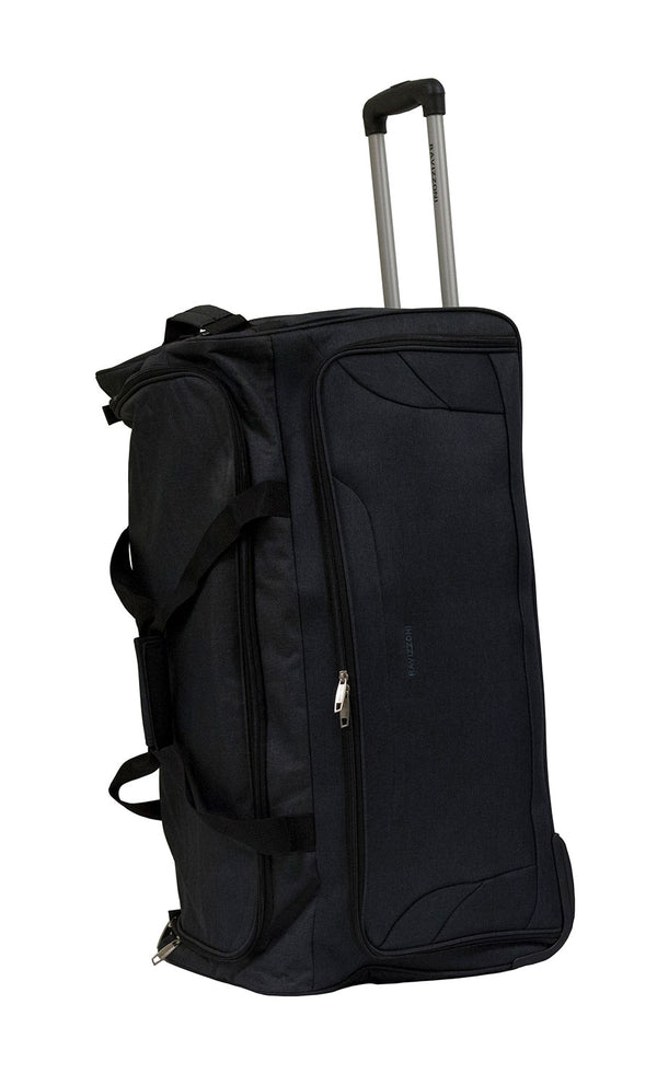 online Borsone Trolley Grande Ultraleggero con Ruote in Poliestere Ravizzoni Bacco Nero
