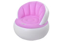 Pouf Poltrona Gonfiabile Floccato 93x85x74cm Jilong Easigo Armchair Rosa