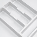 Portaposate Optima Vertex/Concept 500mm (Spalle 16mm) M 800 Plastica Bianca Tecnoplastica Emuca