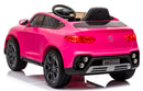 Macchina Elettrica per Bambini SUV 12V con Licenza Mercedes GLC Coupè Rosa