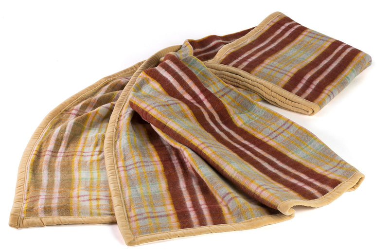 Coperta Elettrica Elettrocoperta in Misto Lana Scozzese Varie Misure