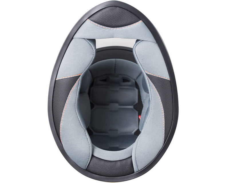 Casco Integrale per Bambini Visiera Lunga CGM Wild 215G Bianco