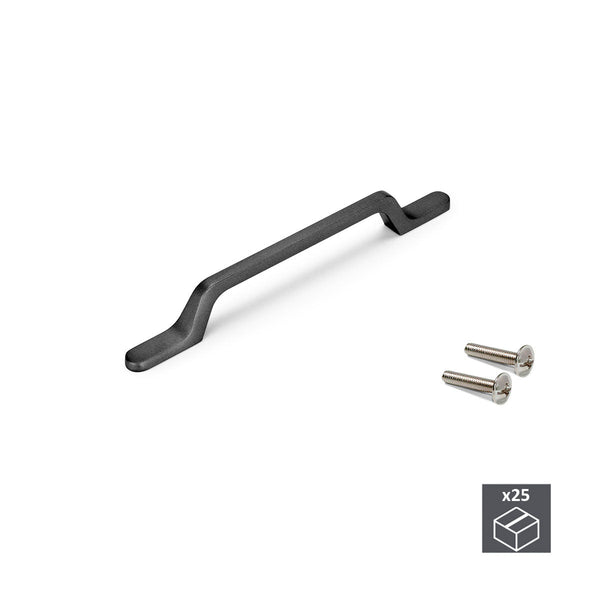 Maniglie per Mobile Interasse 160 mm Alluminio Grigio Scuro 25 Pezzi Emuca sconto