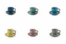 Set 6 Tazzine da Caffè cm in Stoneware Villa d'Este Home Tivoli Royal