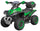 Mini Quad Elettrico per Bambini 6V Kidfun Invictus Verde
