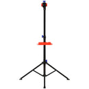 Cavalletto Supporto per Bicicletta in Ferro e PP 84x84x180 cm  Nero