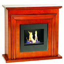 Camino a Bioetanolo da Terra 80,5x28,5 cm Struttuta in Legno 