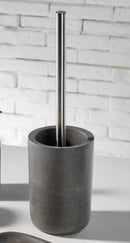 Set 4 Accessori da Bagno in Resina TFT Praia Grigio