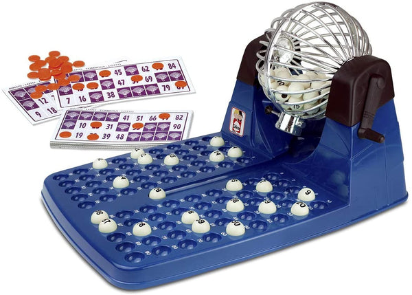 Bingo Lotto Tombola Gioco da tavolo 90 numeri 48 cartelle gira la fortuna acquista