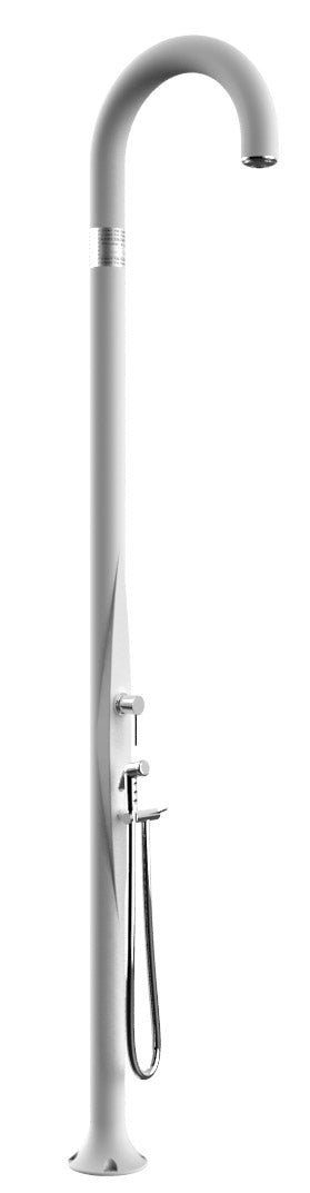 prezzo Doccia da Giardino Miscelatore e Doccetta Arkema Funny Yin Top Line Perla Bianca