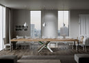 Tavolo Allungabile 200-460x90x77 cm Volantis Premium Quercia Natura Telaio 4A 