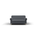 Copridivano Elasticizzato in Poliestere e Cotone Fashionable Grigio Scuro