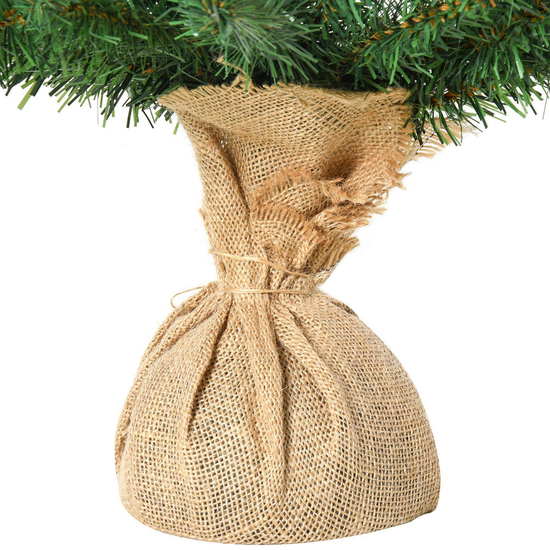 Mini Albero di Natale Artificiale 90 cm 105 Rami  Pino Verde