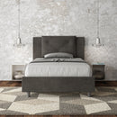 Letto 1 Piazza e Mezzo Appia Grigio Varie Misure
