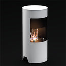 Camino a Bioetanolo da Pavimento Ø45x95 cm 2500W 1,2L Cortina Bianco 