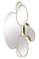 Specchio Glam Color 81x7,5x73 cm in Ferro Oro