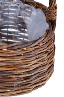 Set 4 Cesti Rotondo con Manico Larghezza 17 cm