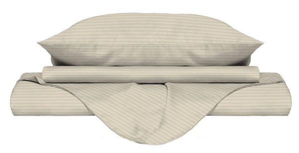 prezzo Copripiumino Matrimoniale con Sacco e Federe in Raso di Poliestere Tortora