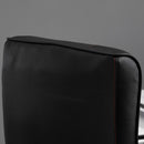 Sedia Poltrona Direzionale da Ufficio in Similpelle  Nera