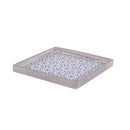 Vassoio in Ceramica Decorato Larghezza 30 cm
