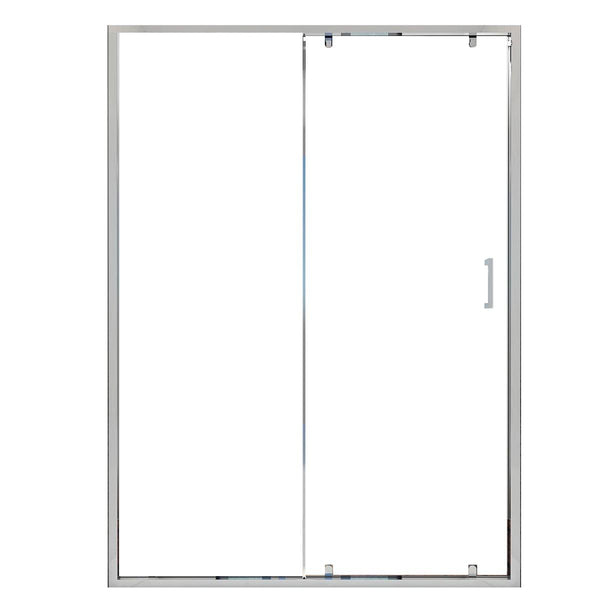 Porta Parete Doccia 110 cm 1 Anta Scorrevole in Cristallo Trasparente 6mm H195 Bonussi Giuly sconto