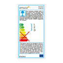 Barra Appendiabili per Armadio a Batteria 55,8-70,8 cm con LED Bianco Naturale e Sensore di Movimento Emuca
