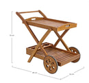 Carrello da Cucina 89x56x76h cm Noemi 