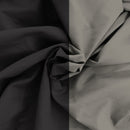 Copripiumino con Sacco e Federe in Tinta Unita Double Face Linea Zoe Cioccolato e Sabbia