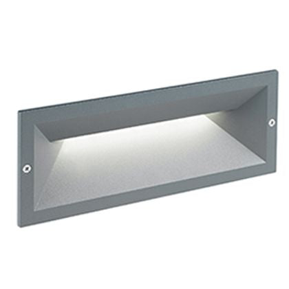 prezzo Faretto Incasso Parete da Esterno a LED 12W 3000K Sovil Grigio