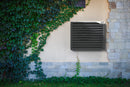 Copri Condizionatore 115x95x67 cm in Alluminio a Parete Big Blade XL Antracite
