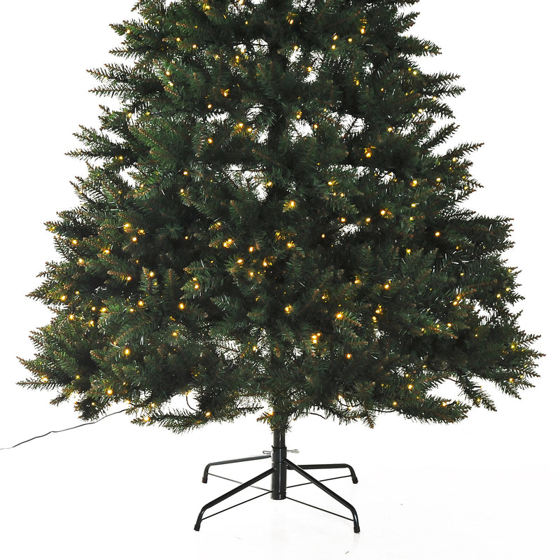 Albero di Natale Artificiale 210 cm 700 Luci LED Verde 